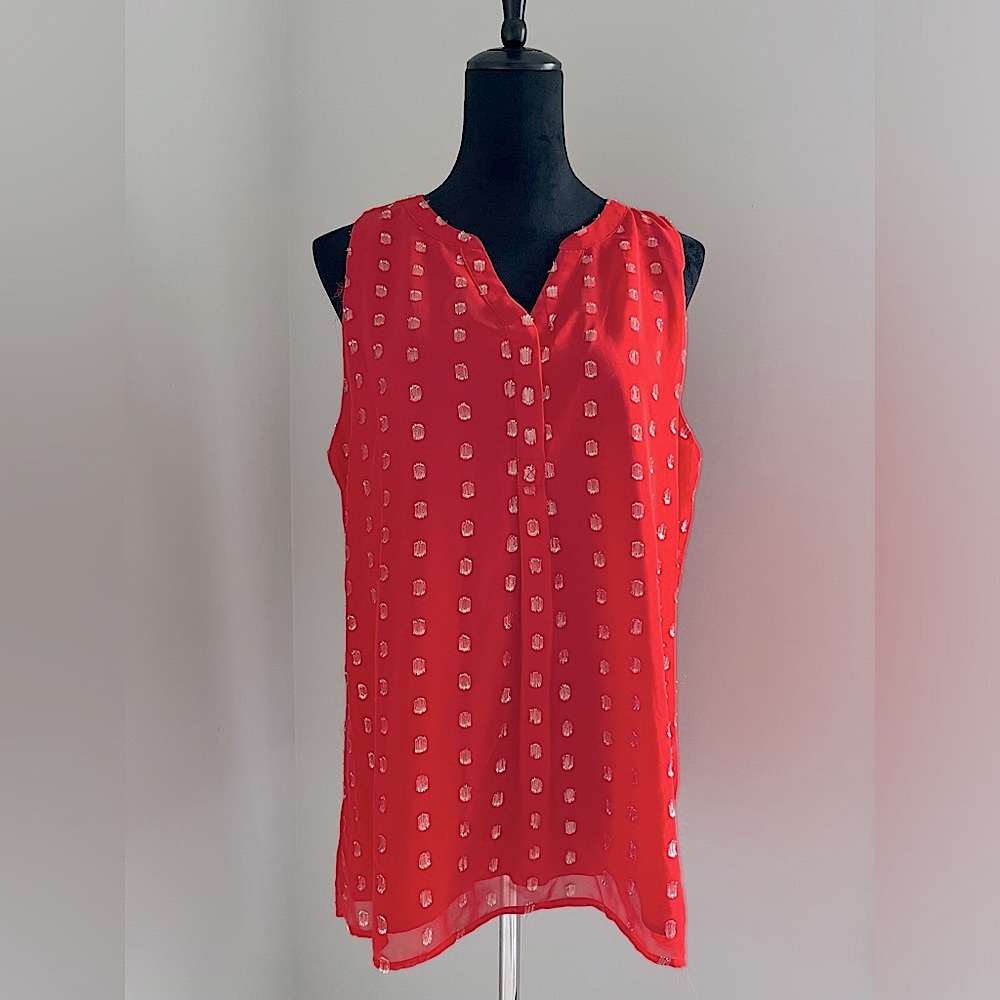Crown & Ivy Sleeveless Top- Size L